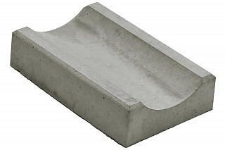 Водосток бетонный серый